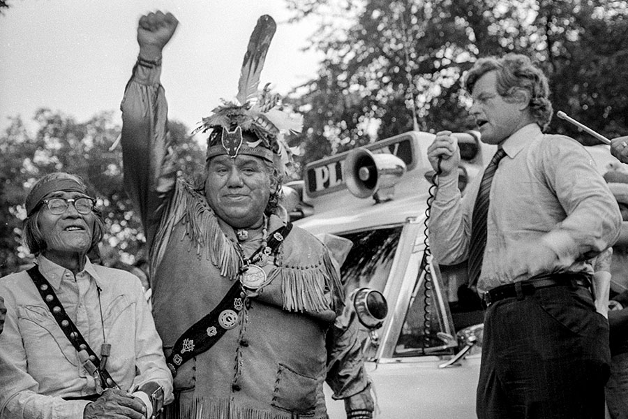 Ted Kennedy - Photo from exhibit