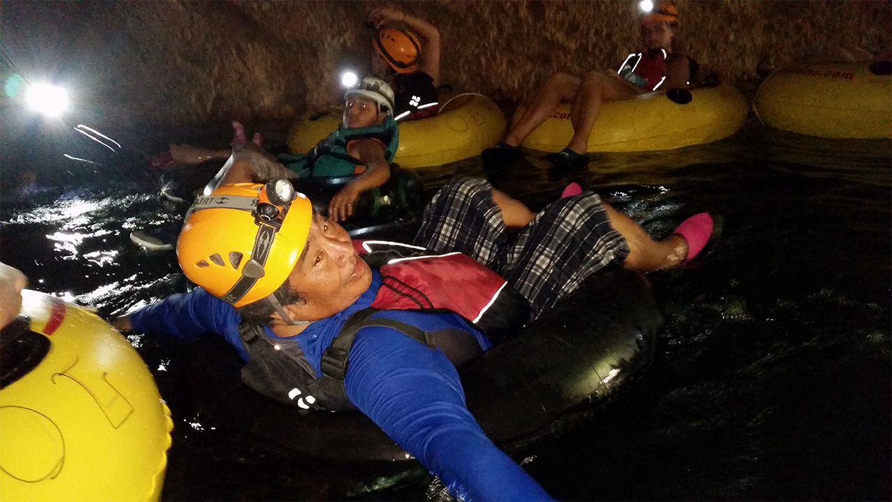 Cave Tubing