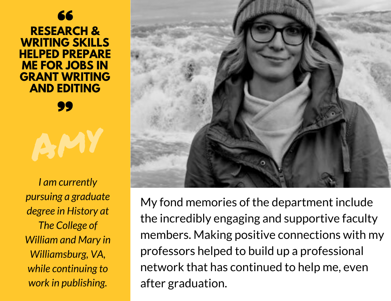 Alumni Feature Amy T