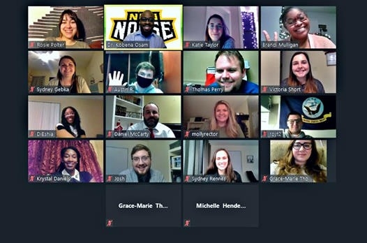 PAD 616 Data Analysis zoom class screenshot