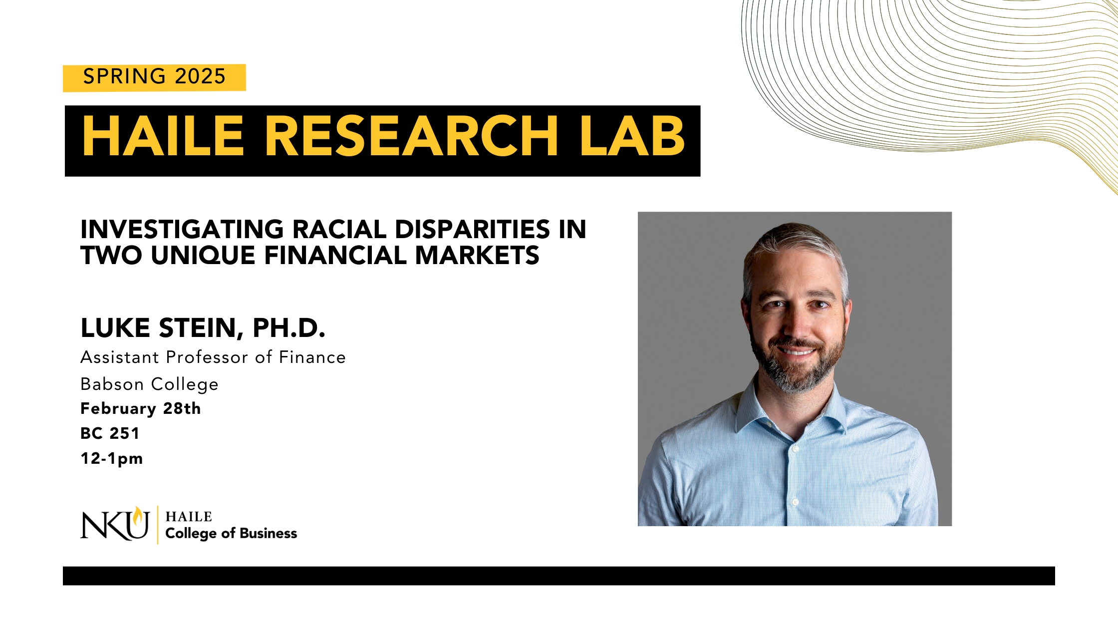 Luke Stein Haile Research Lab