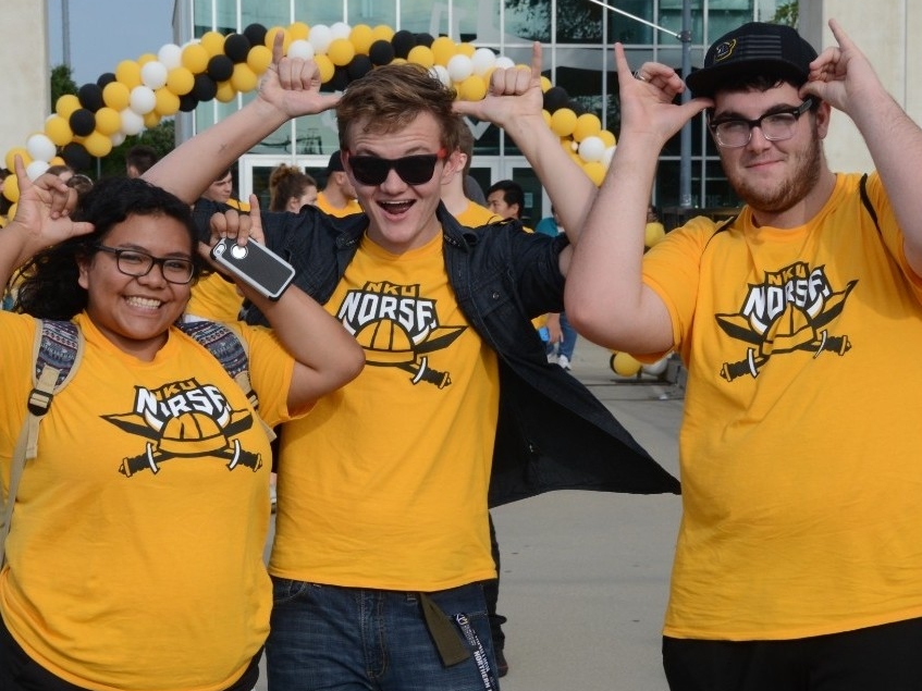 NKU Students Norsing Up